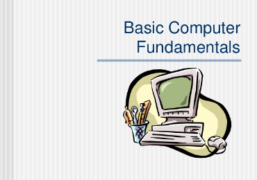 Check Your Computer Fundamental-Part 3